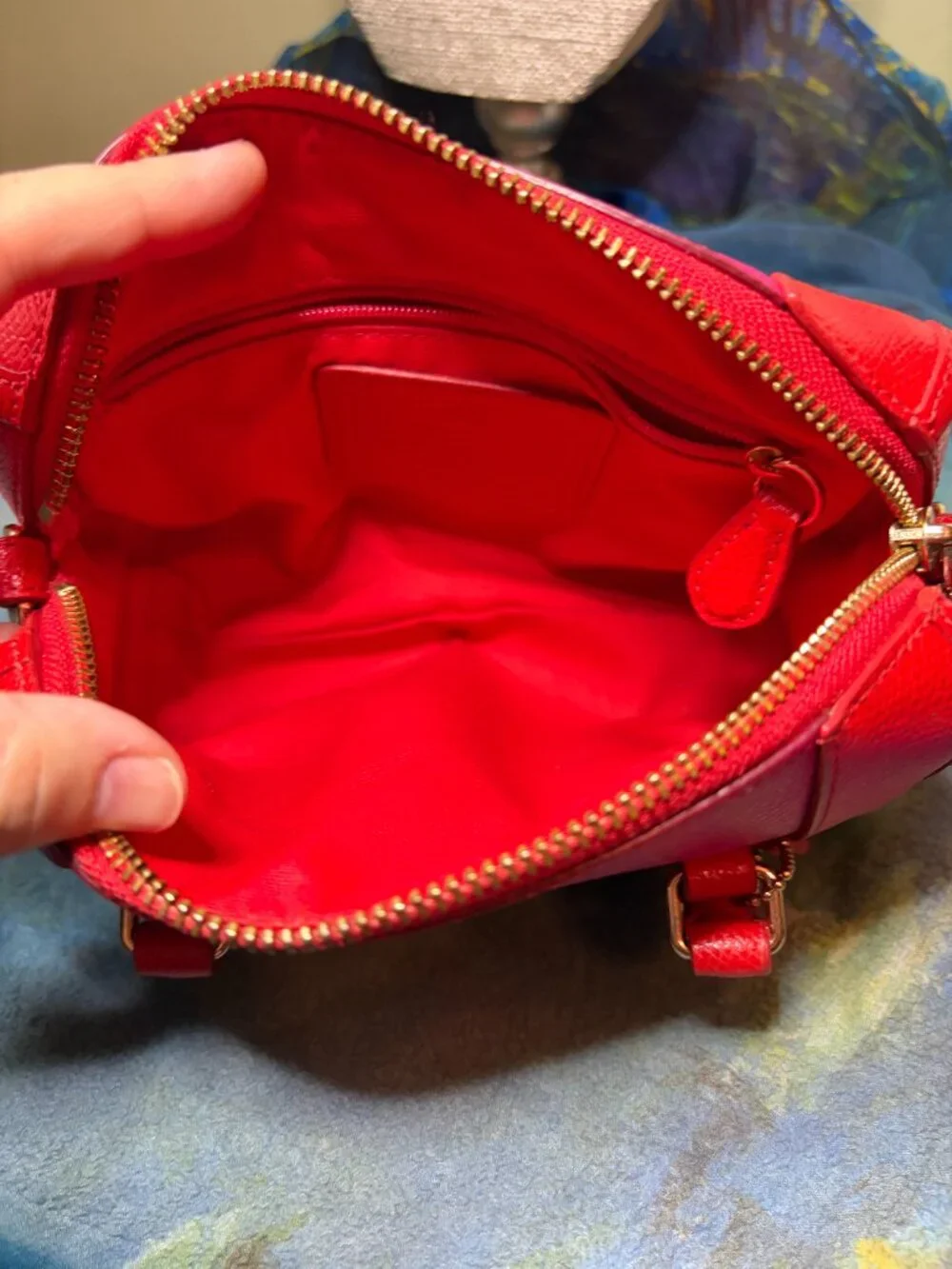 Coach Bicolor Crossgrain Baby Bennett Satchel